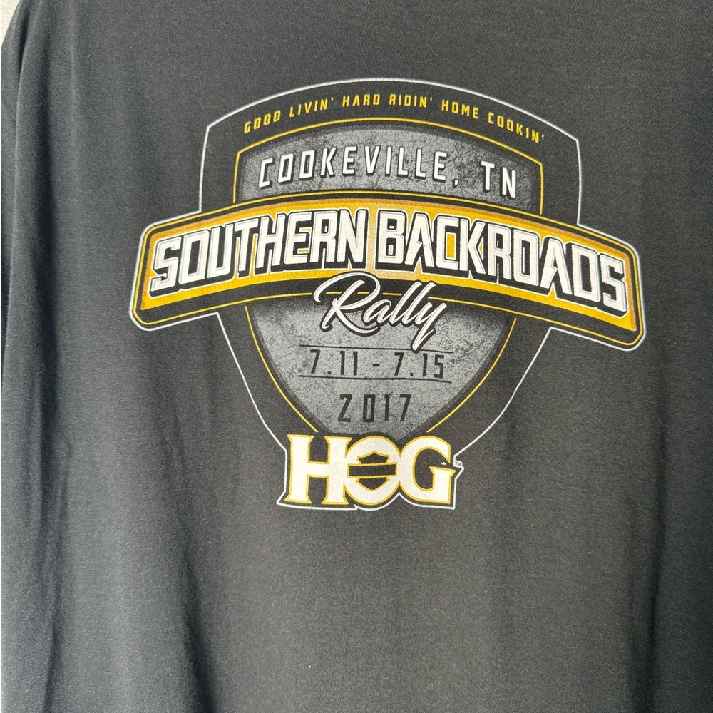 Gildan Gray Southern Backroads Rally Tee